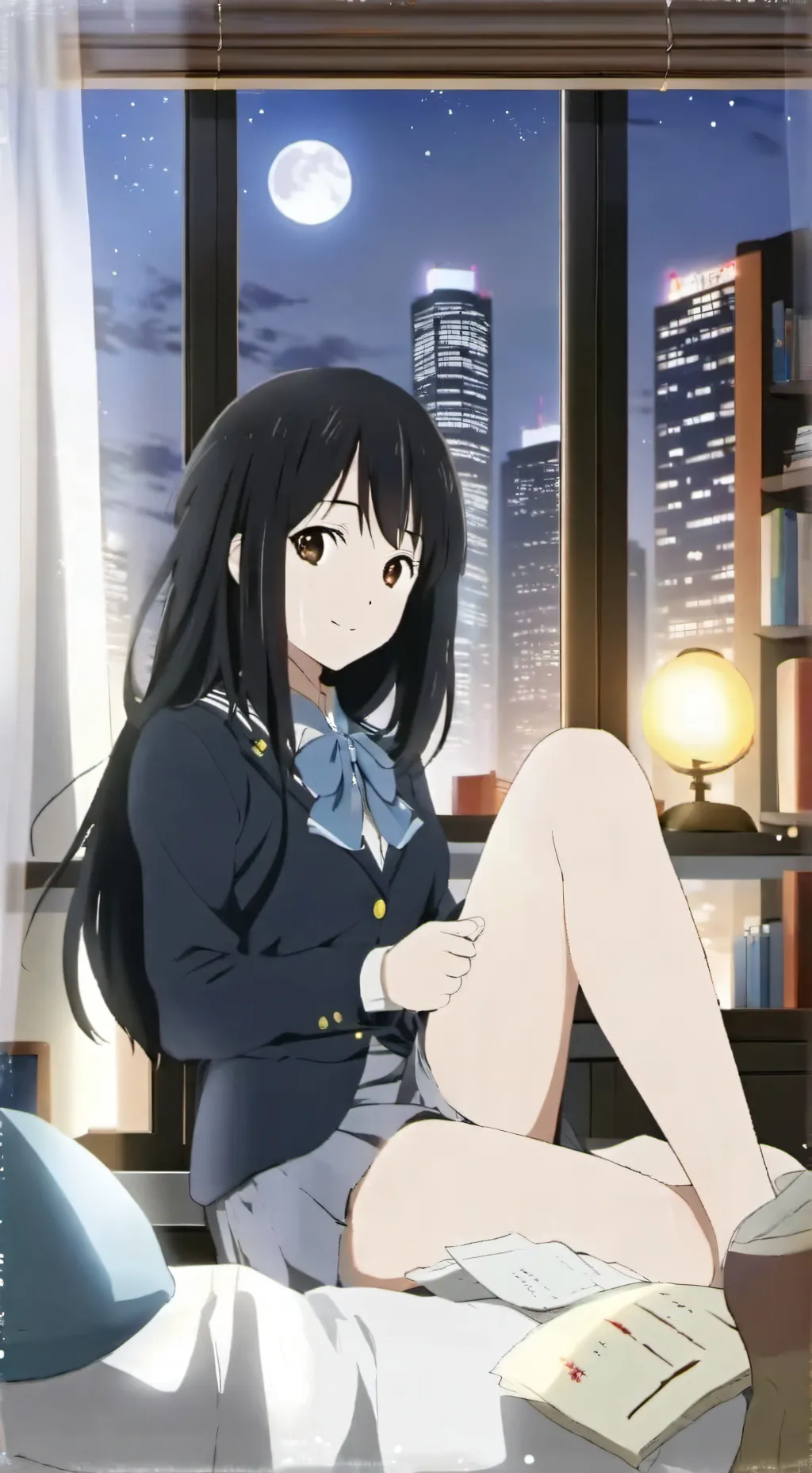 ai character: Lily background