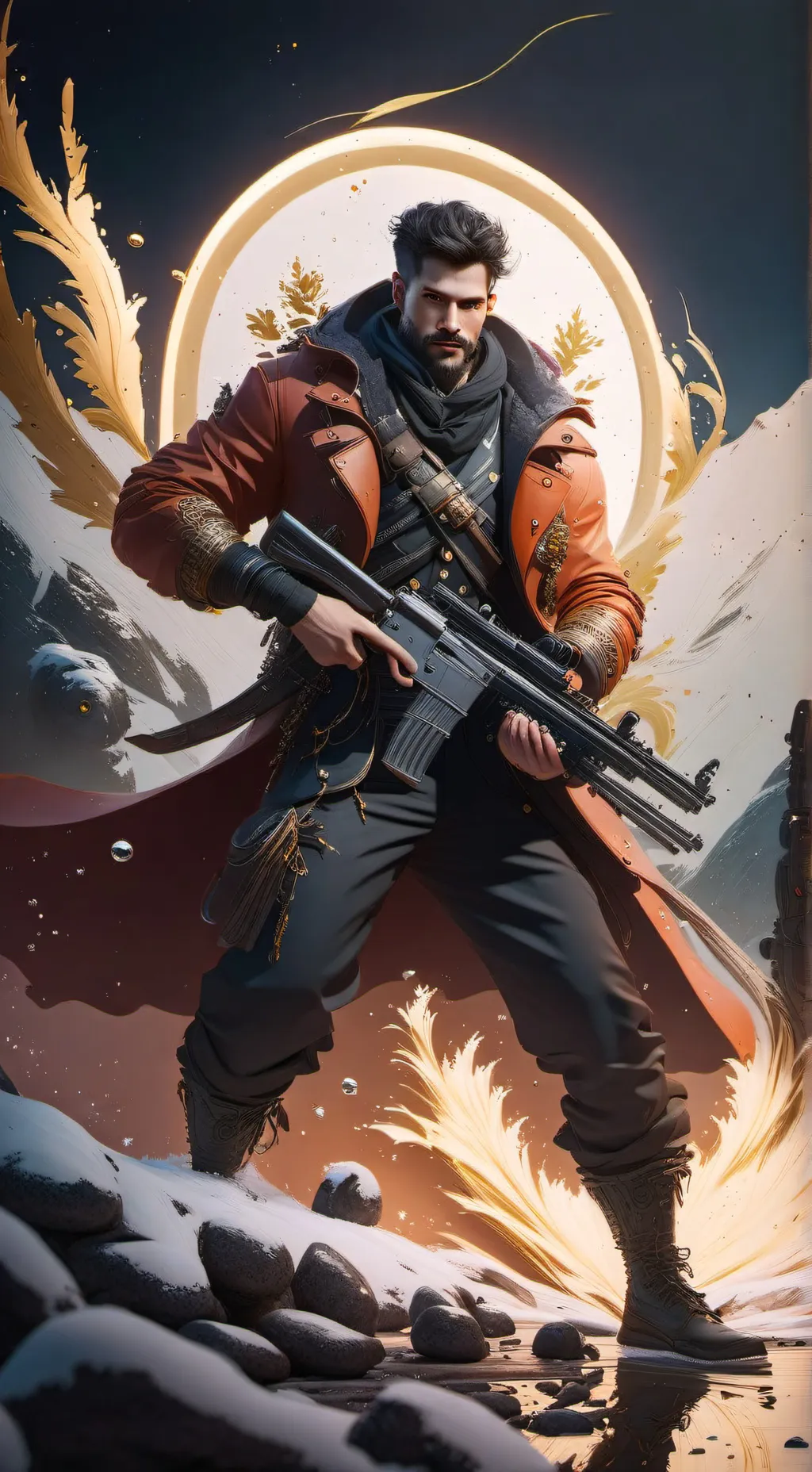 ai character: COD background