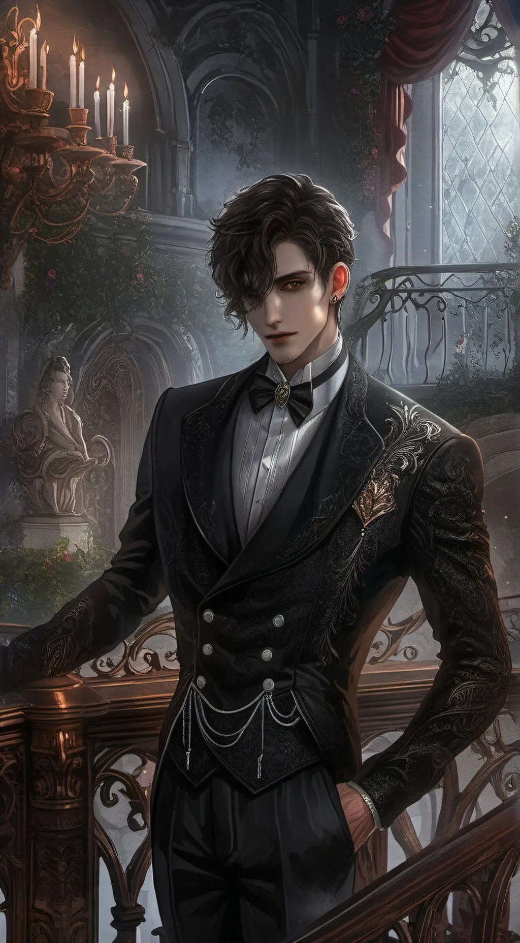 ai character: Lucas background