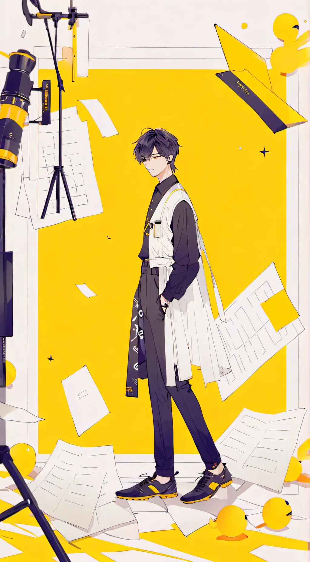 ai character: soledad o amor background