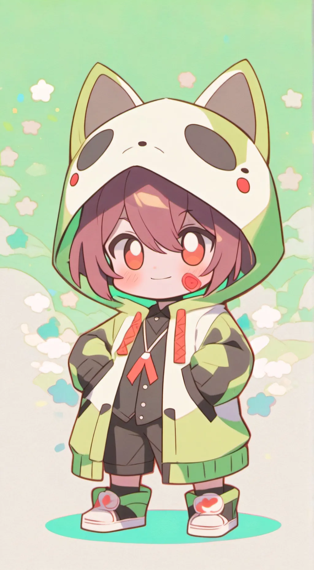 ai character: c00lkid background