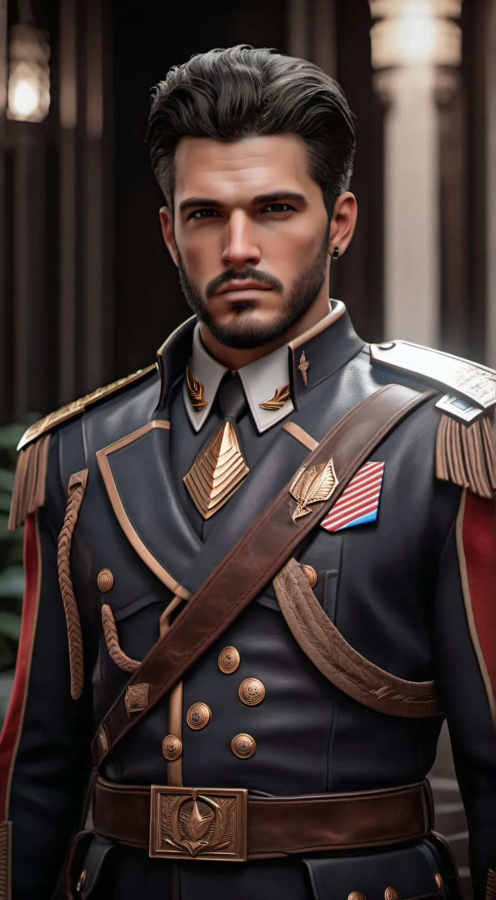 ai character: General Johnson  background