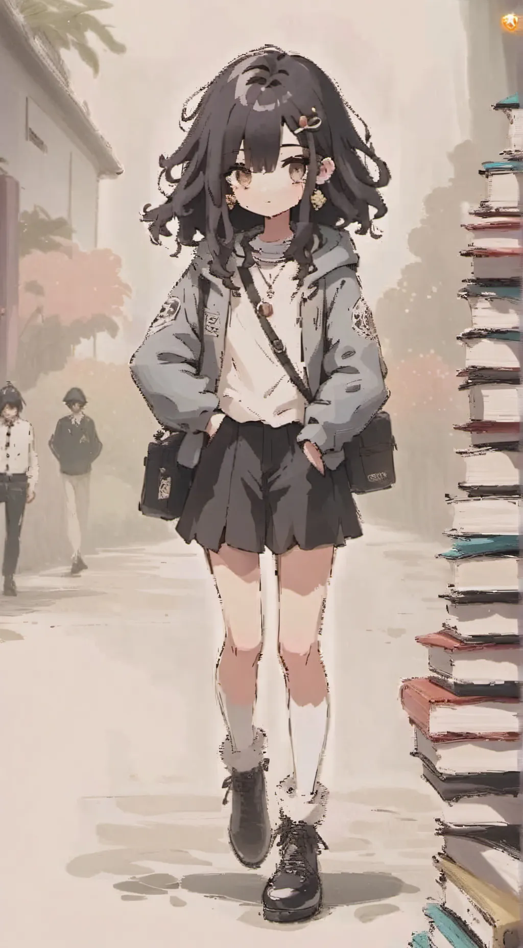 ai character: Larissa  background