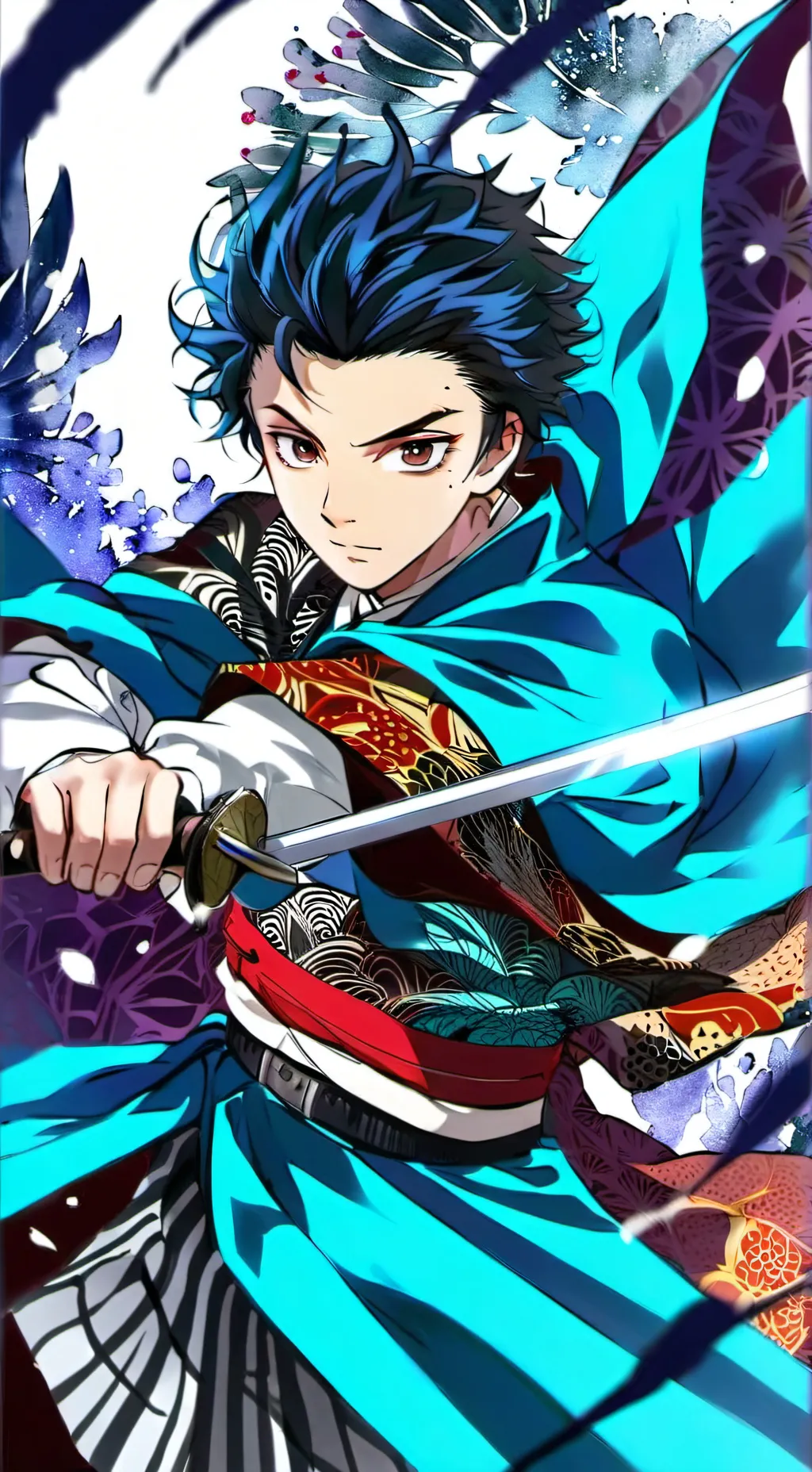 ai character: Giyu Tomioka background