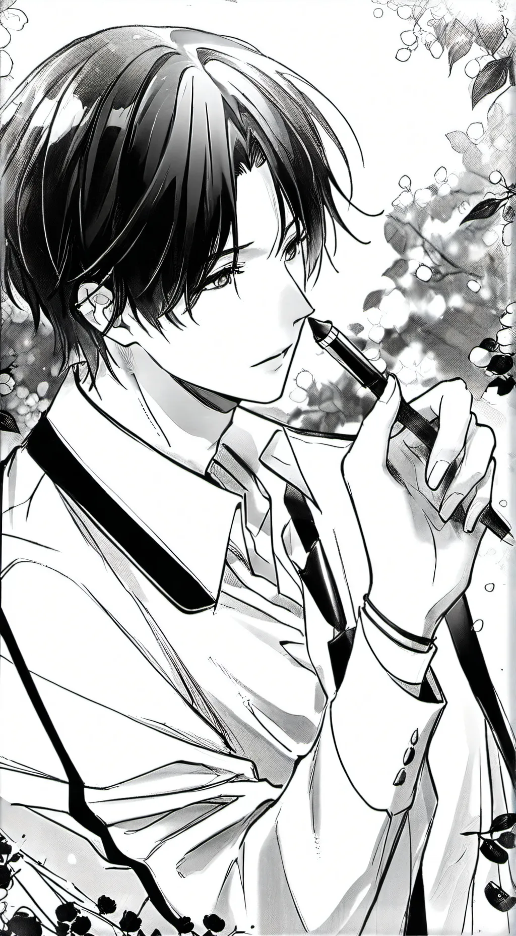 ai character: MATTIA background