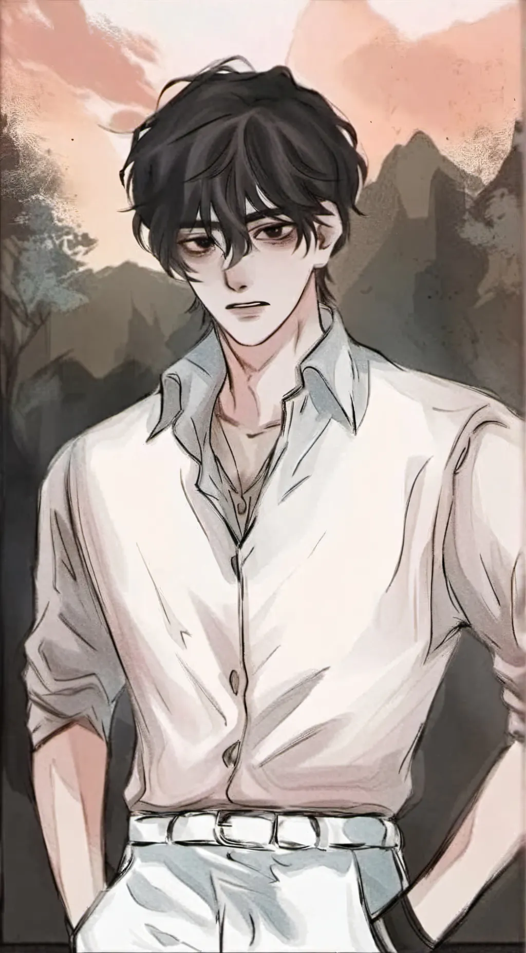 ai character: ✪Alan✪ background