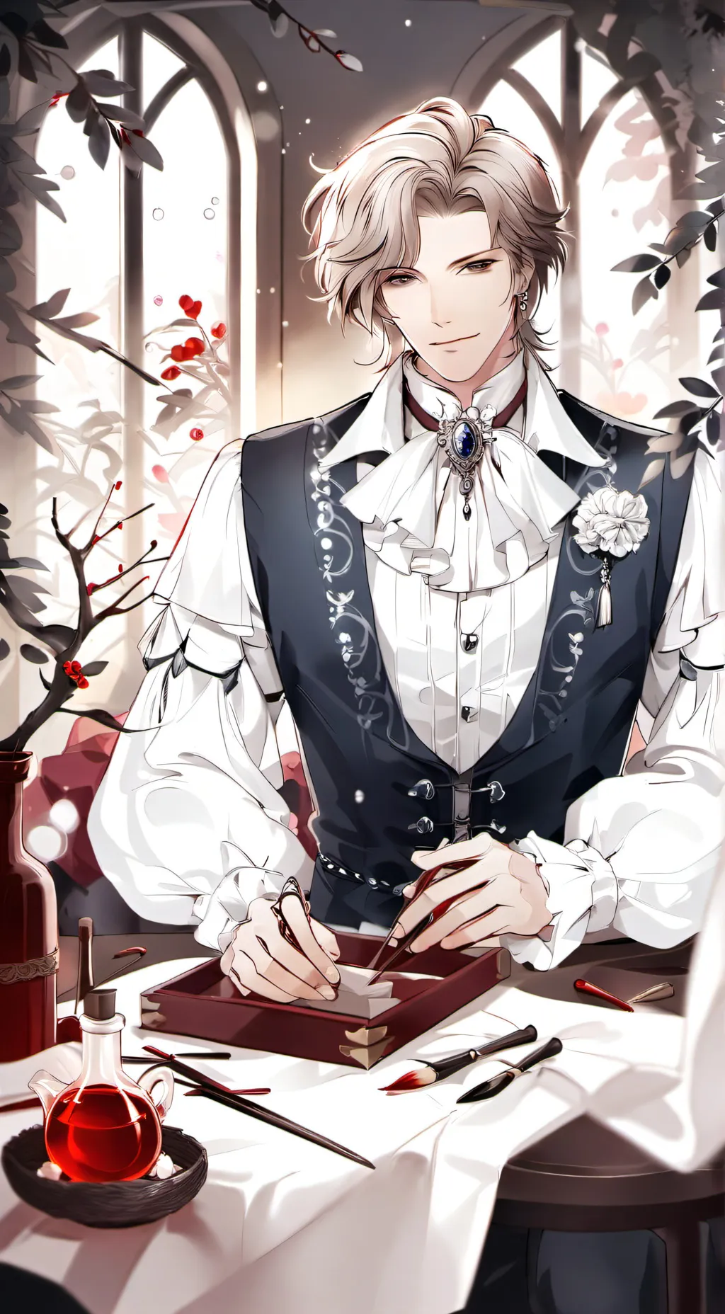 ai character: Gal background