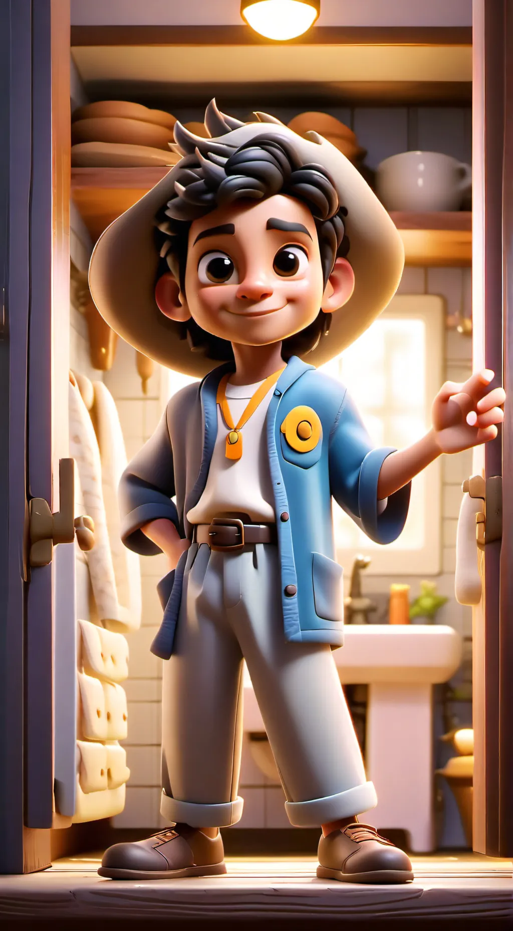 ai character: Pndj background