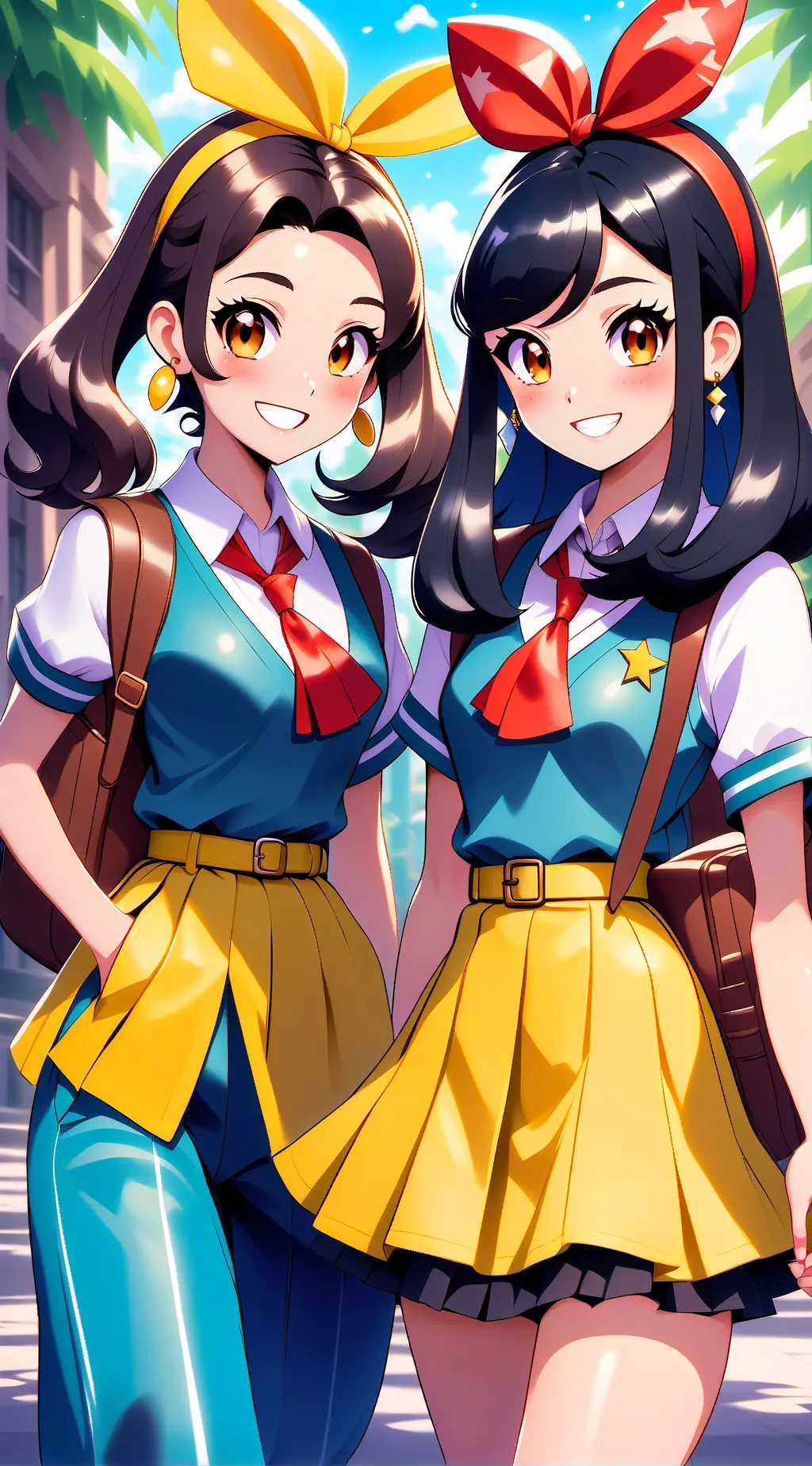 ai character: salon cerrado background