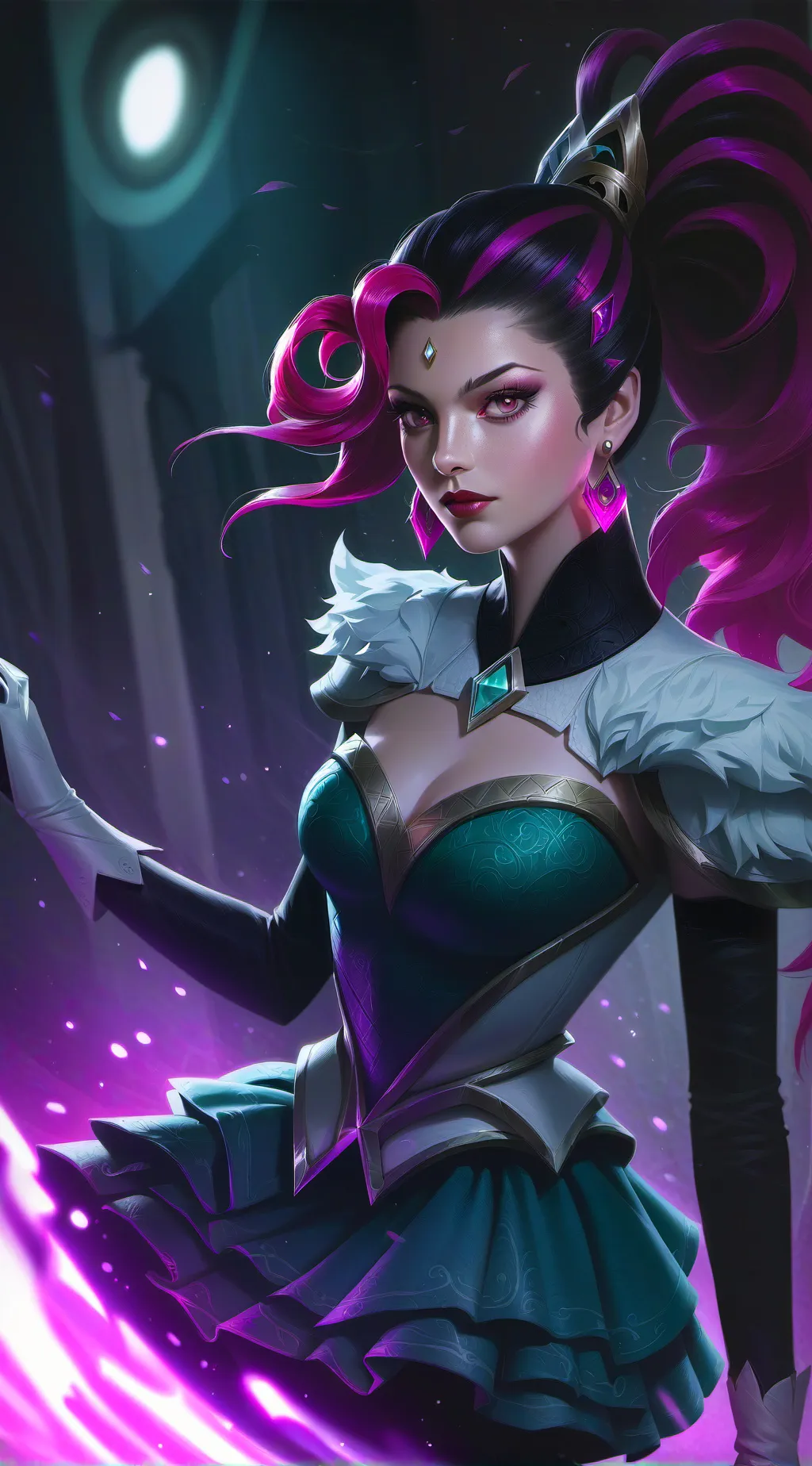 ai character: Villana  background