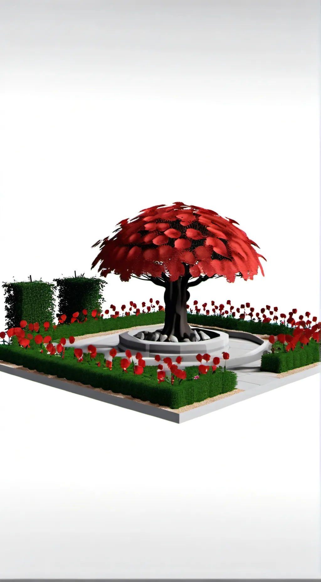 ai character: Grow a garden  background