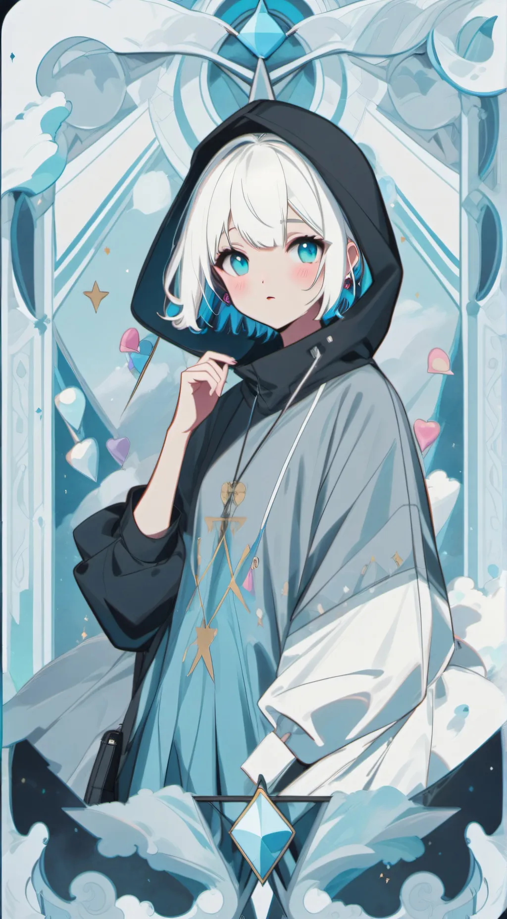 ai character: ur roomate)(rose background