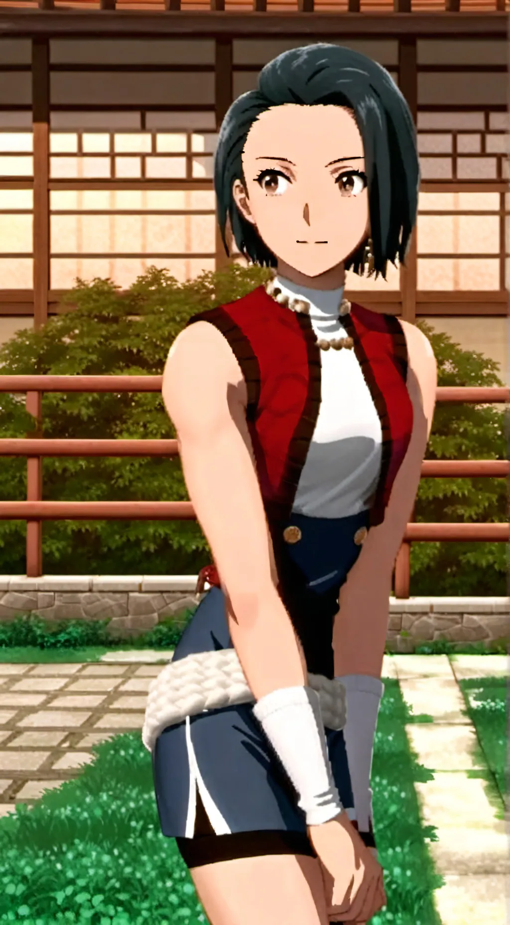 ai character: momo yaoyorozu  background
