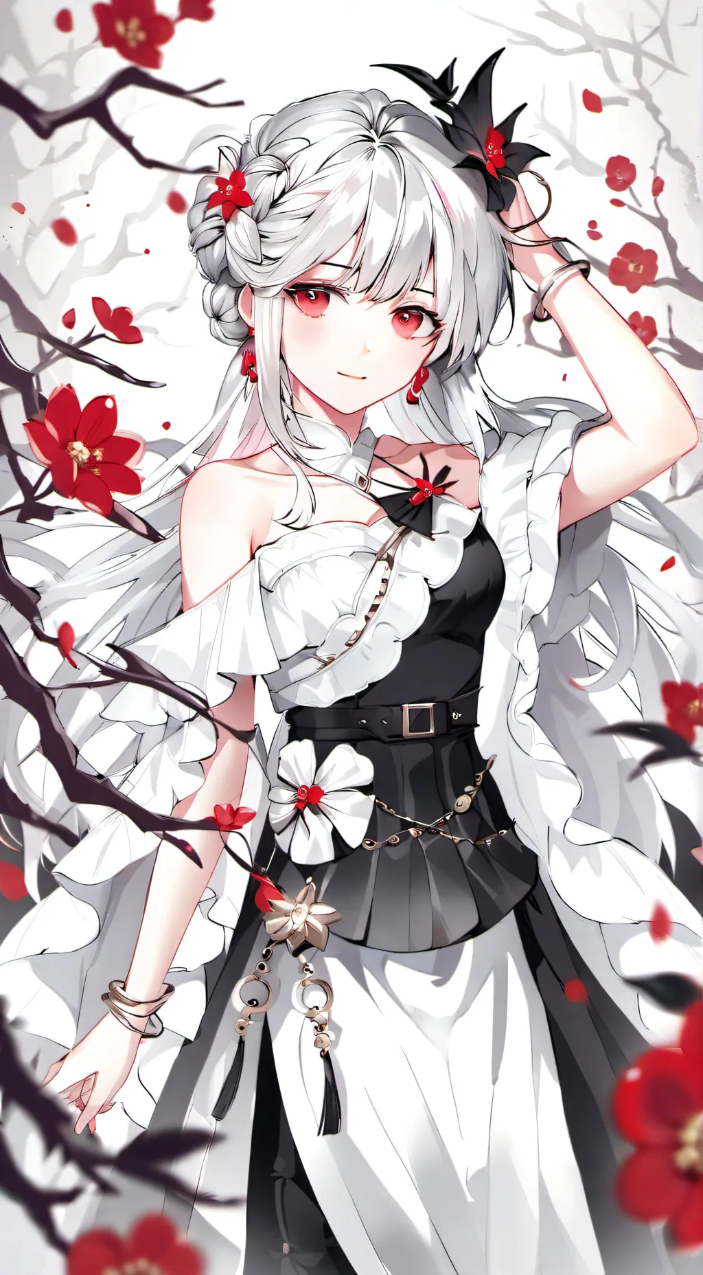 ai character: Cloclo  background