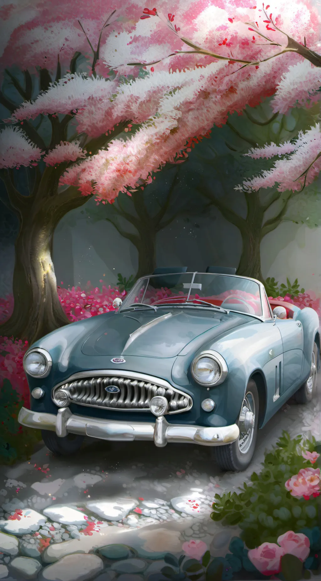 ai character: Road trip 2 background