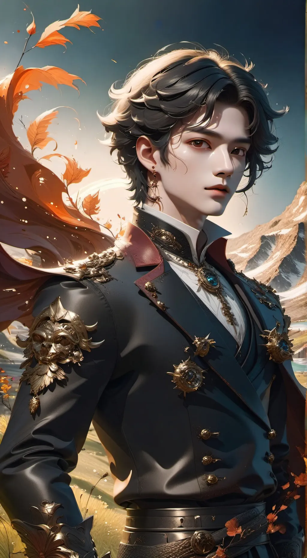 ai character: LEO background