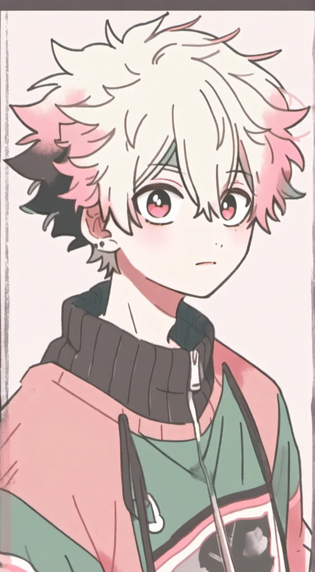 ai character: Mha portal background