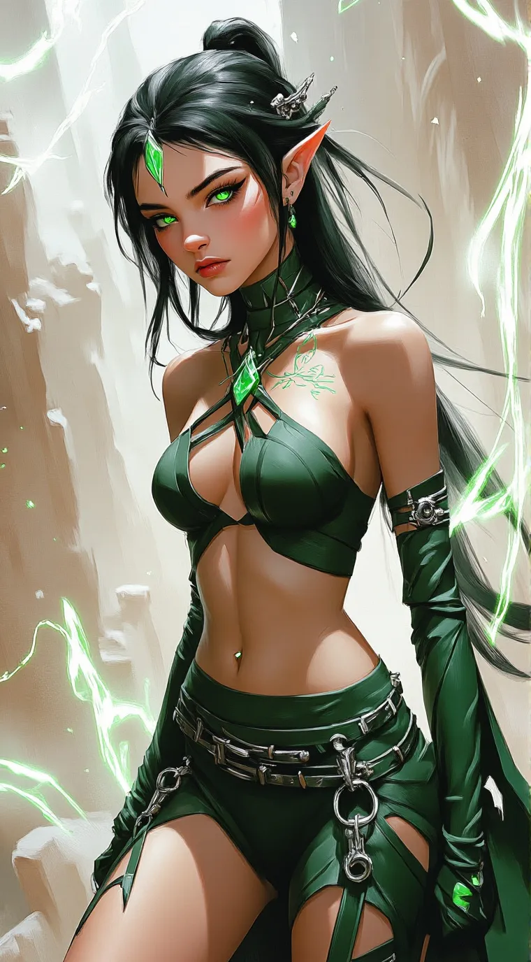 ai character: Elowen background