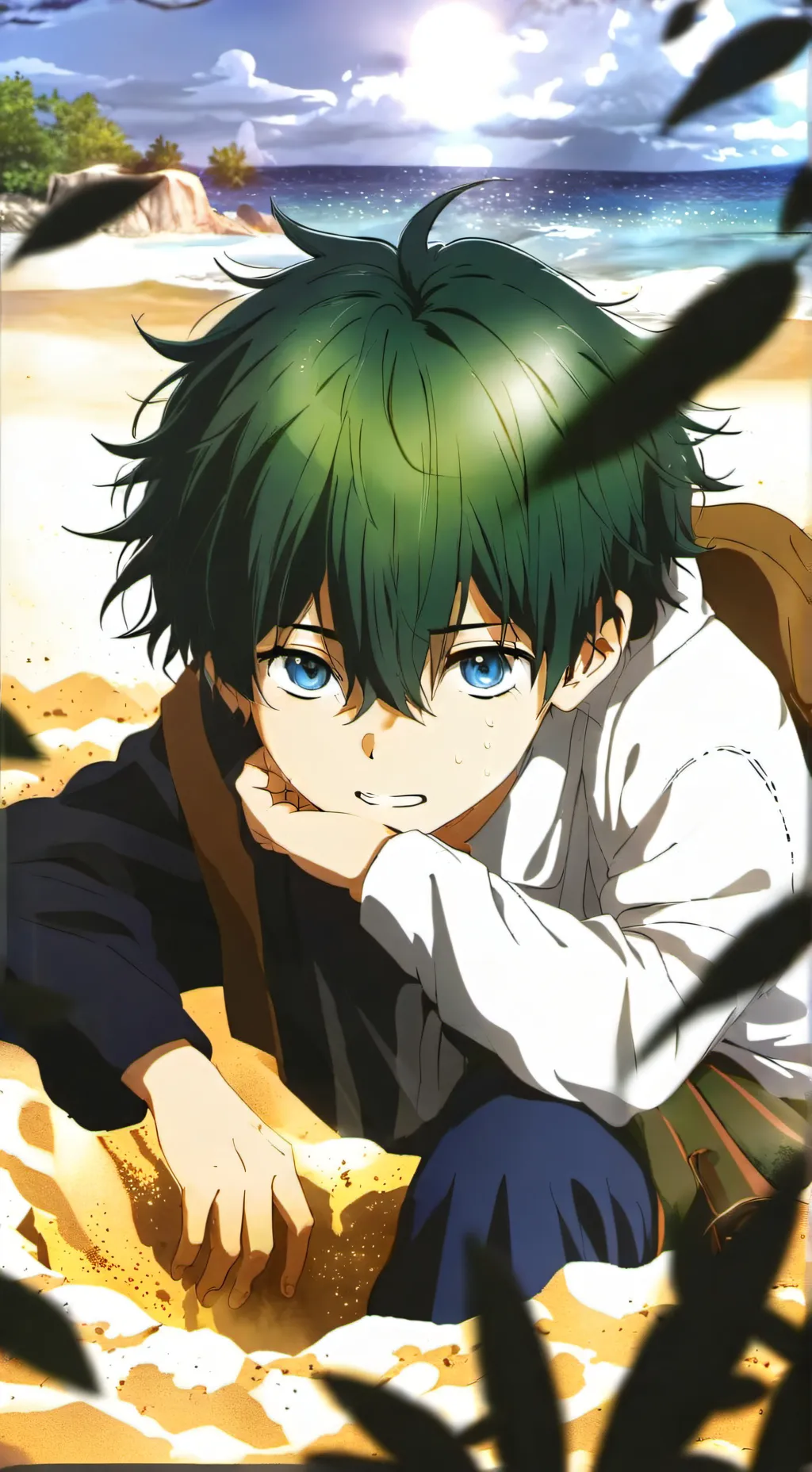 ai character: mha facing fears background