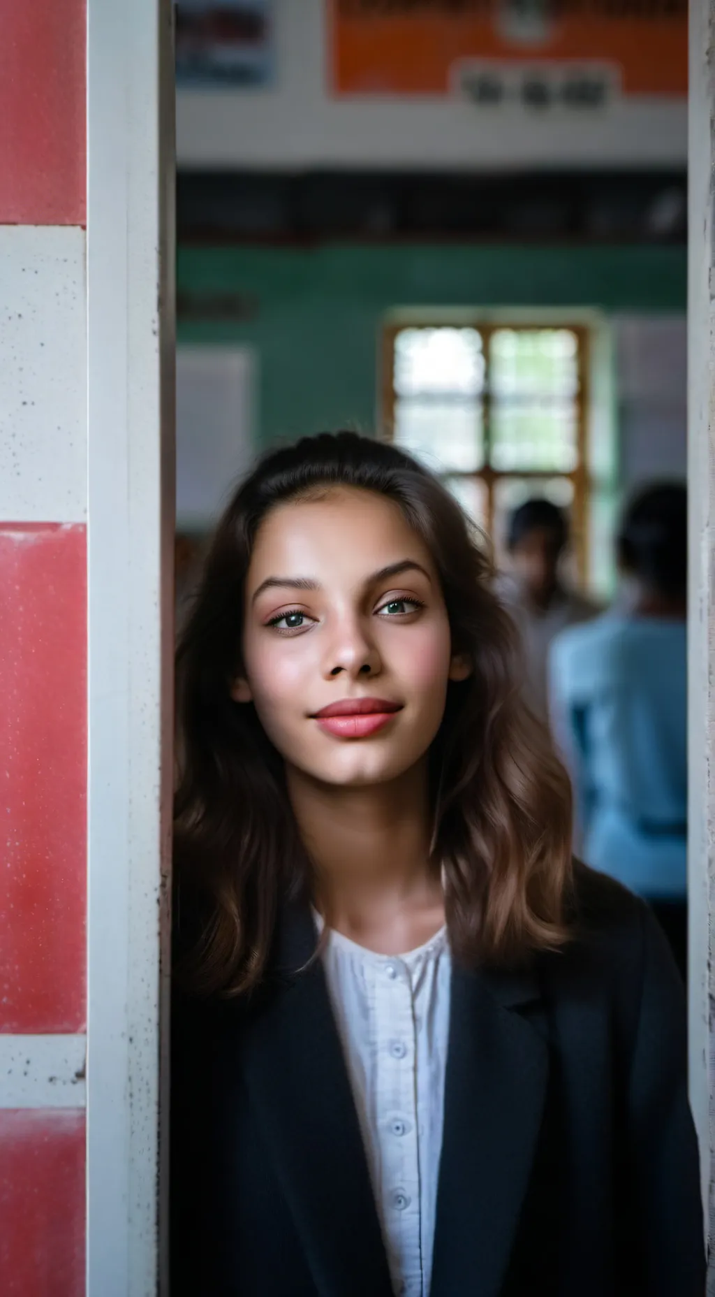 ai character: AN mika planco background