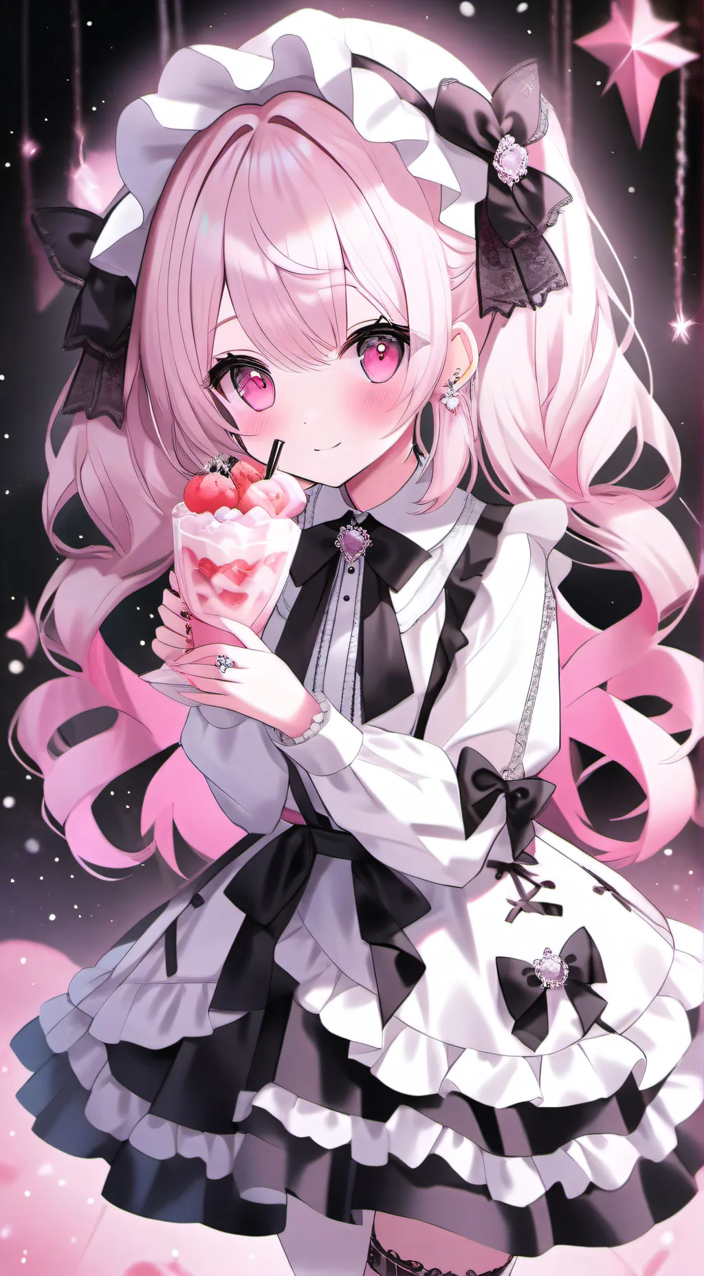 ai character: Pick me girl background