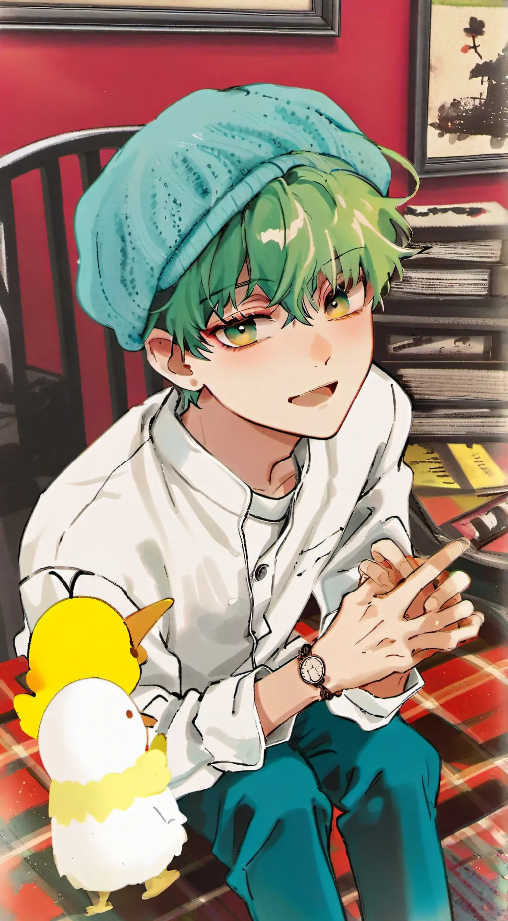 ai character: Baby Saja background