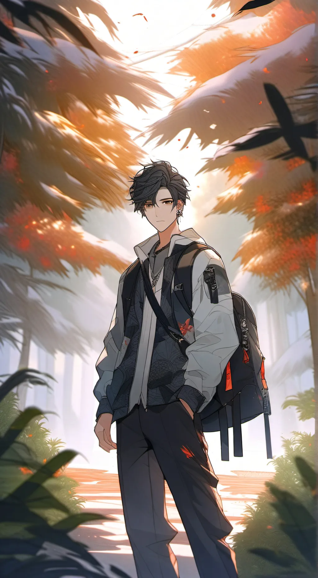 ai character: Isaac  background