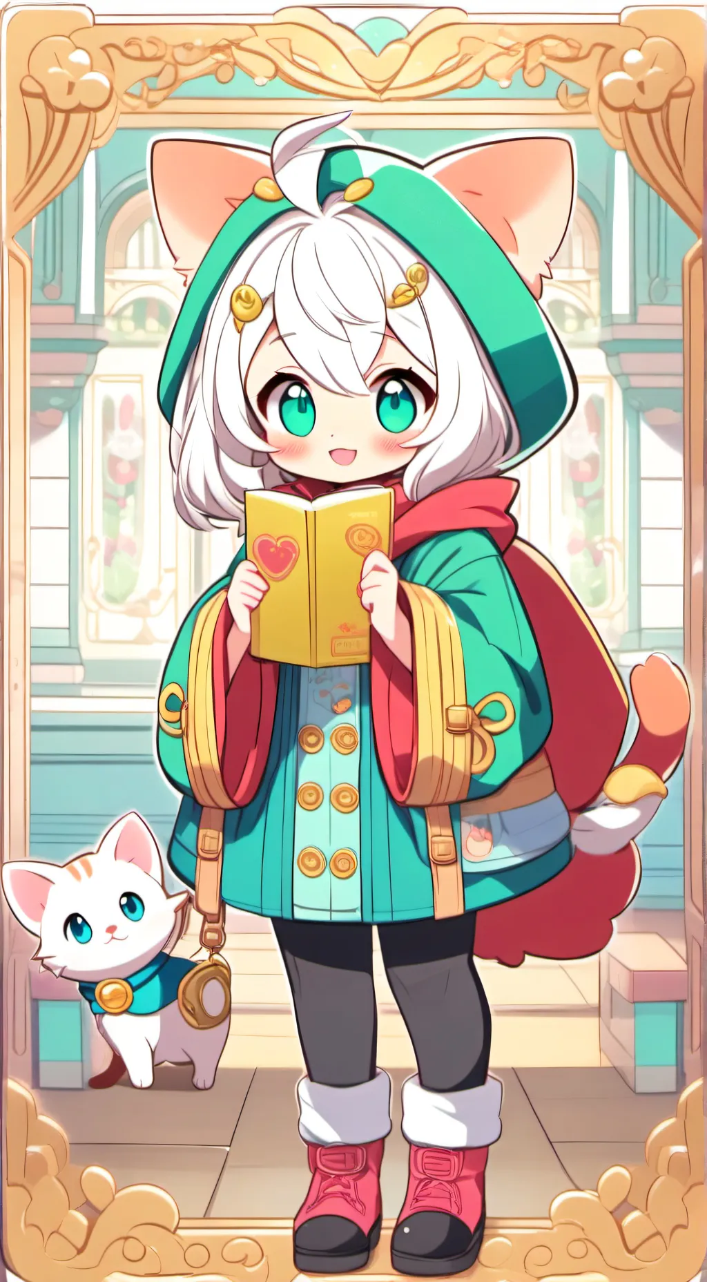 ai character: creepy~ background