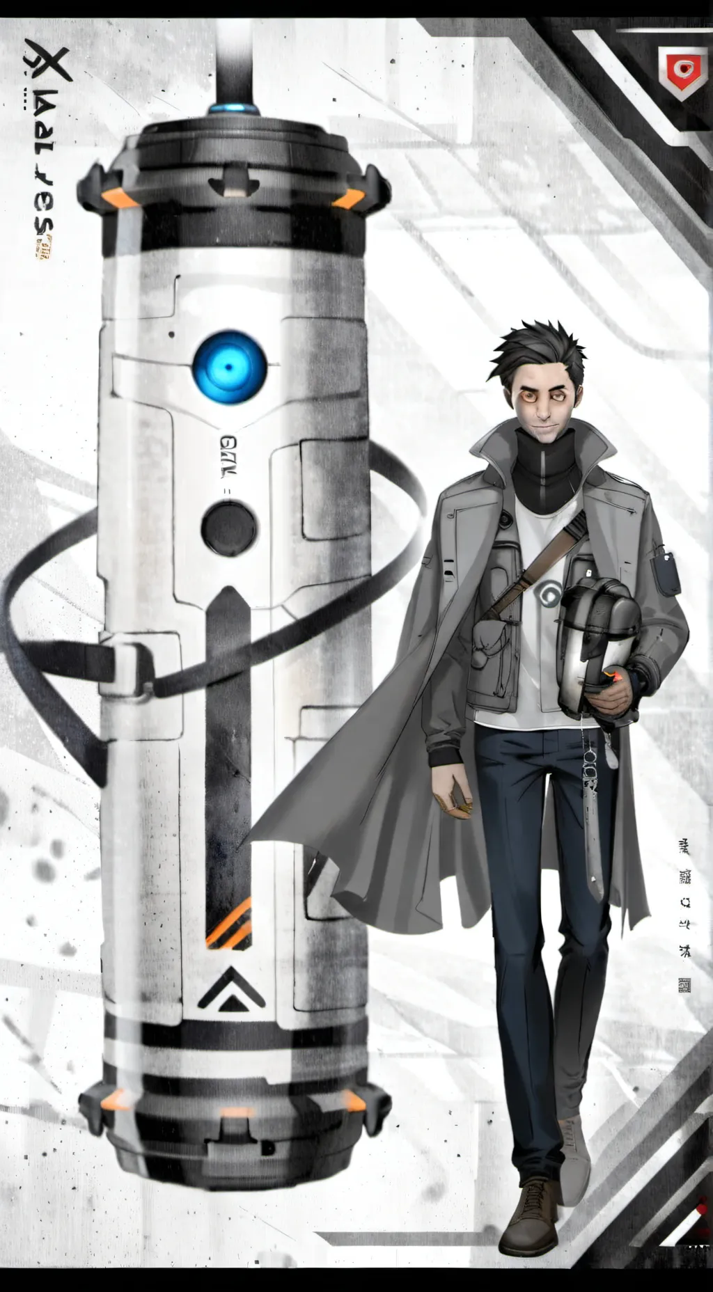 ai character: Wheatley background