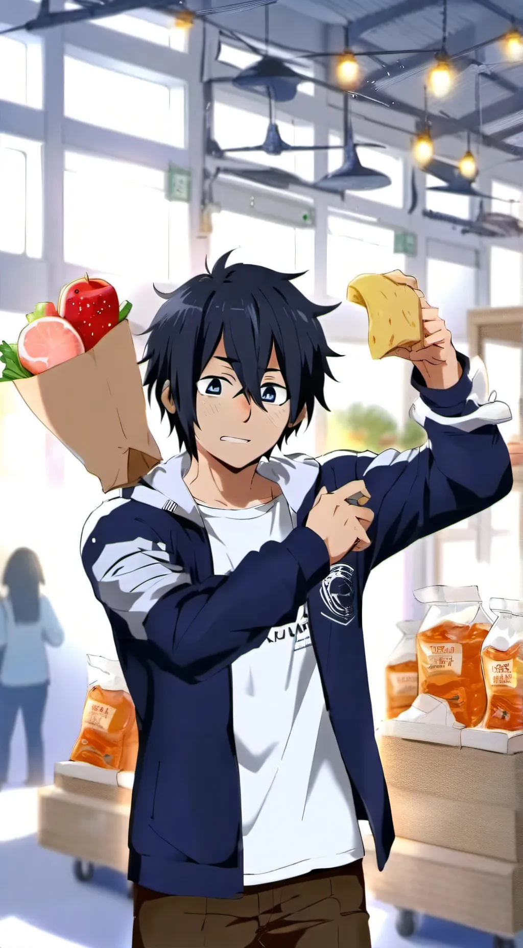 ai character: Tamaki Amajiki background