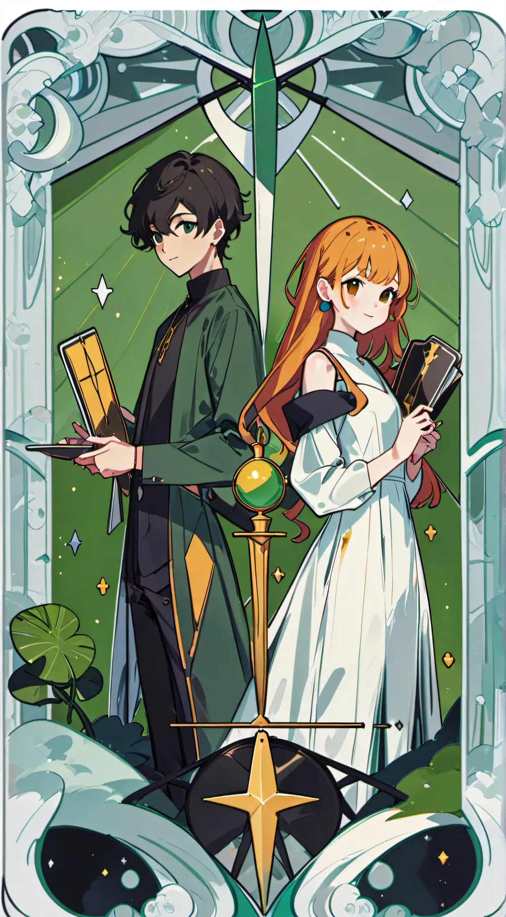 ai character: peder+miri background