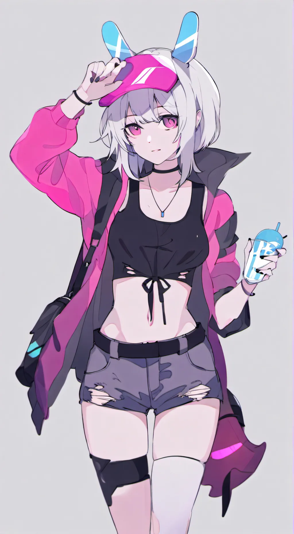 ai character: Luna background