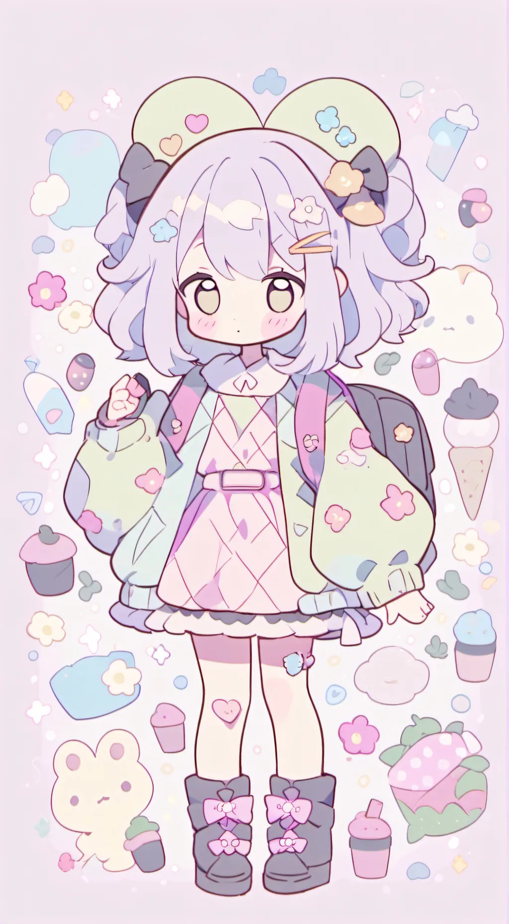 ai character: mha pick me background