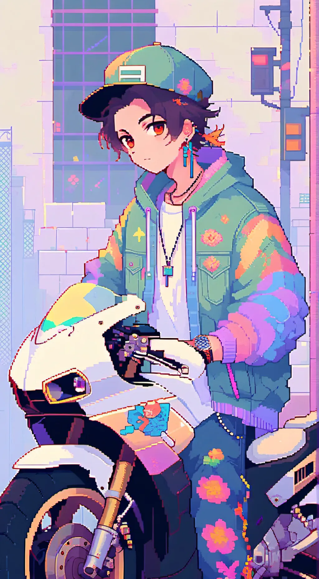 ai character: alex background