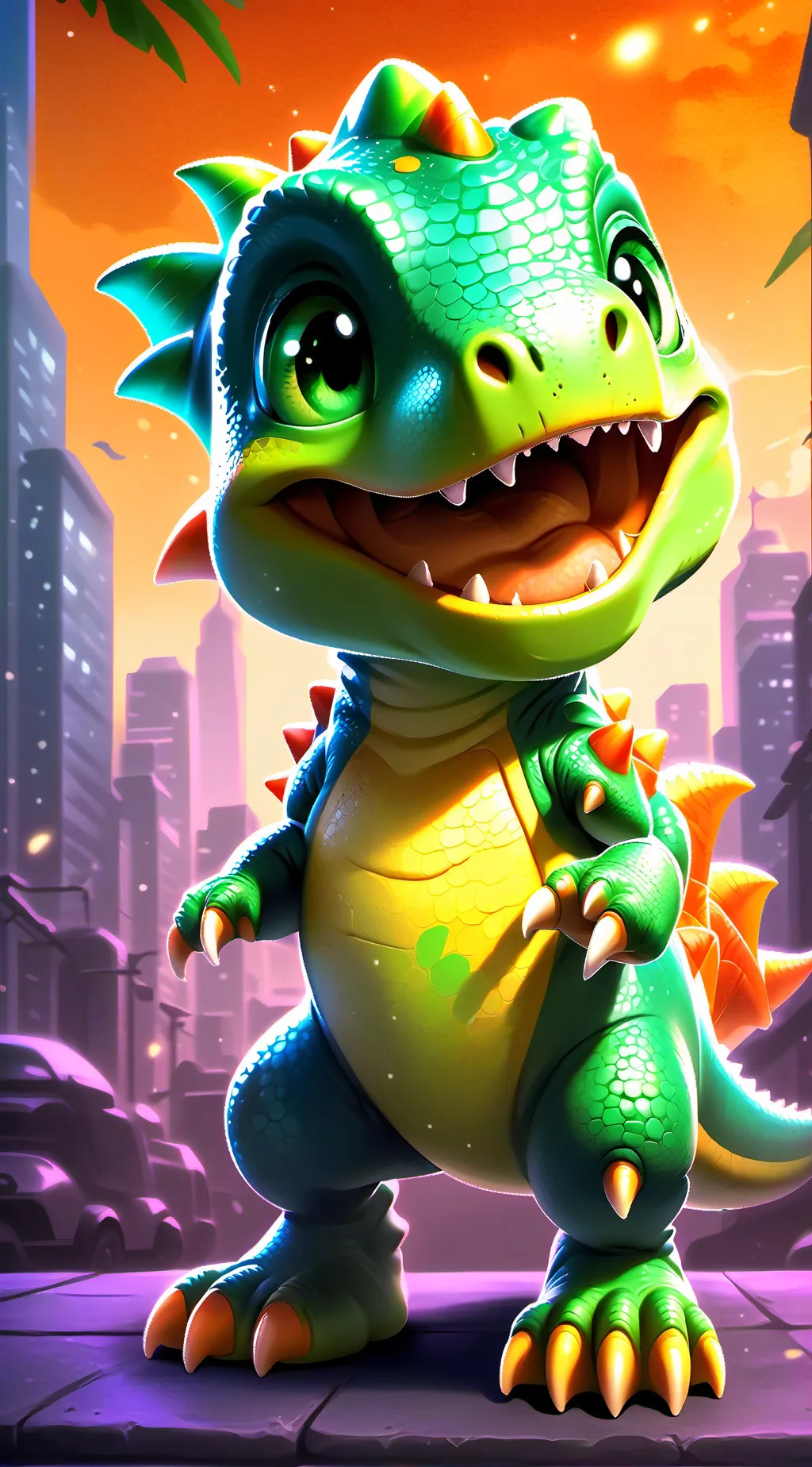 ai character: blitz background