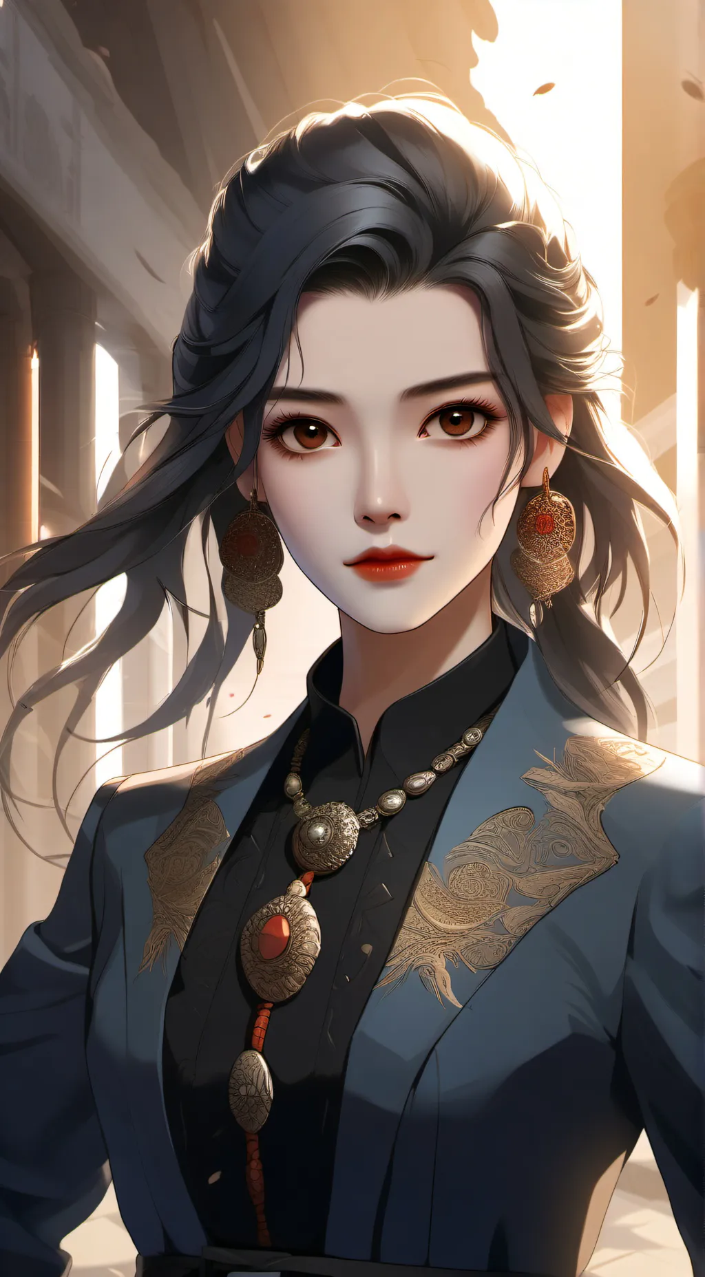 ai character: Emily  background