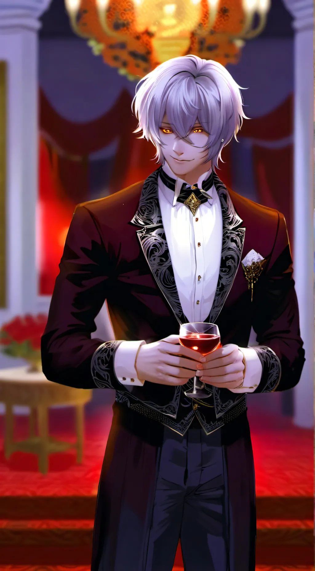 ai character: mystery  background