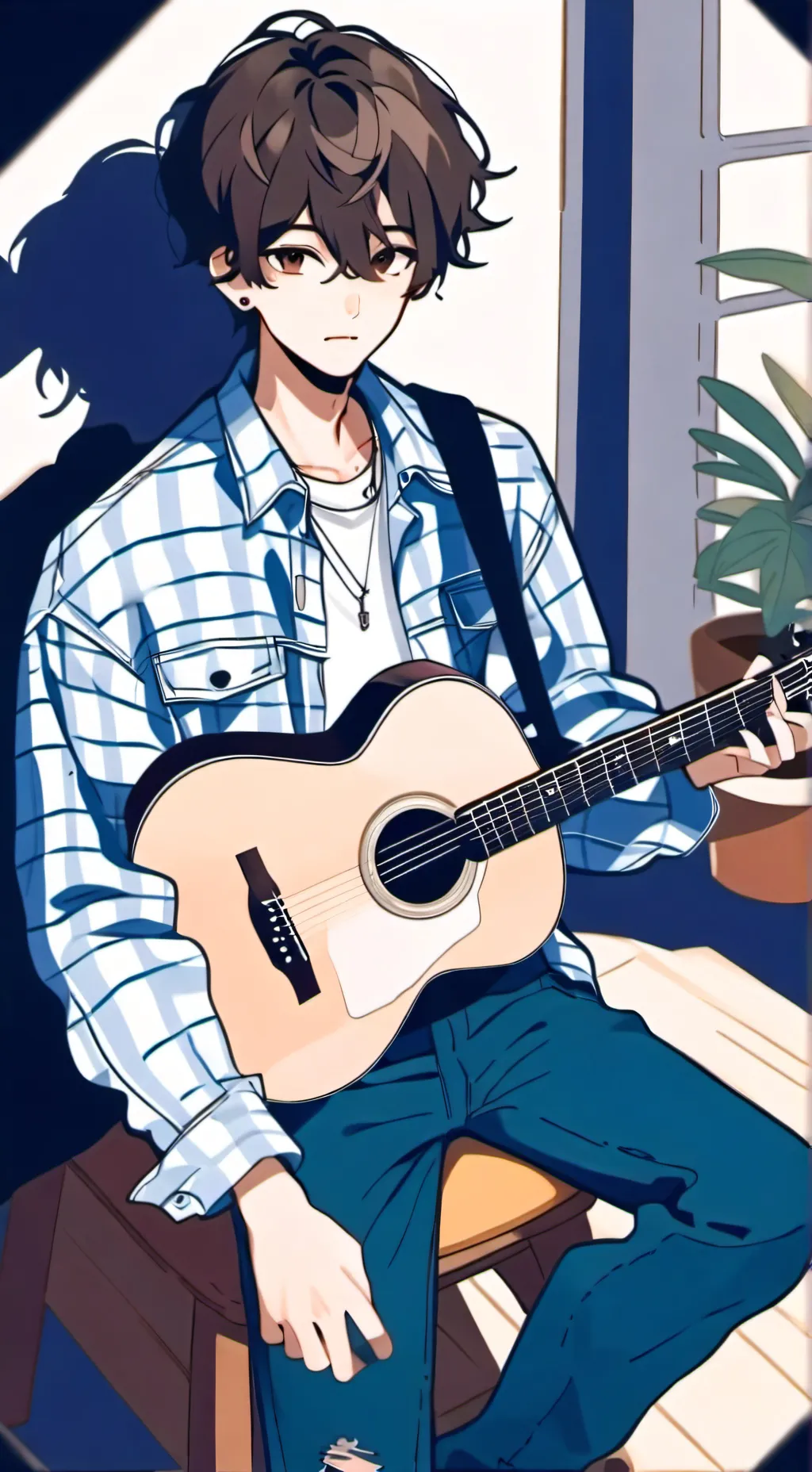 ai character: Trey background