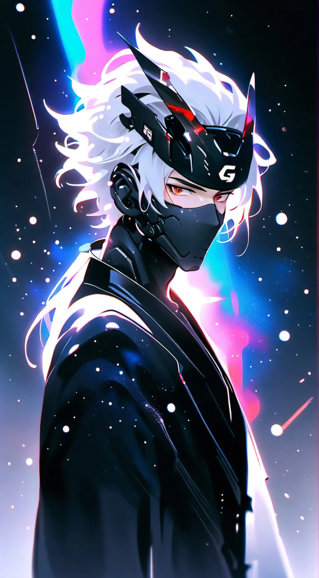 ai character: Rey de la galaxia background