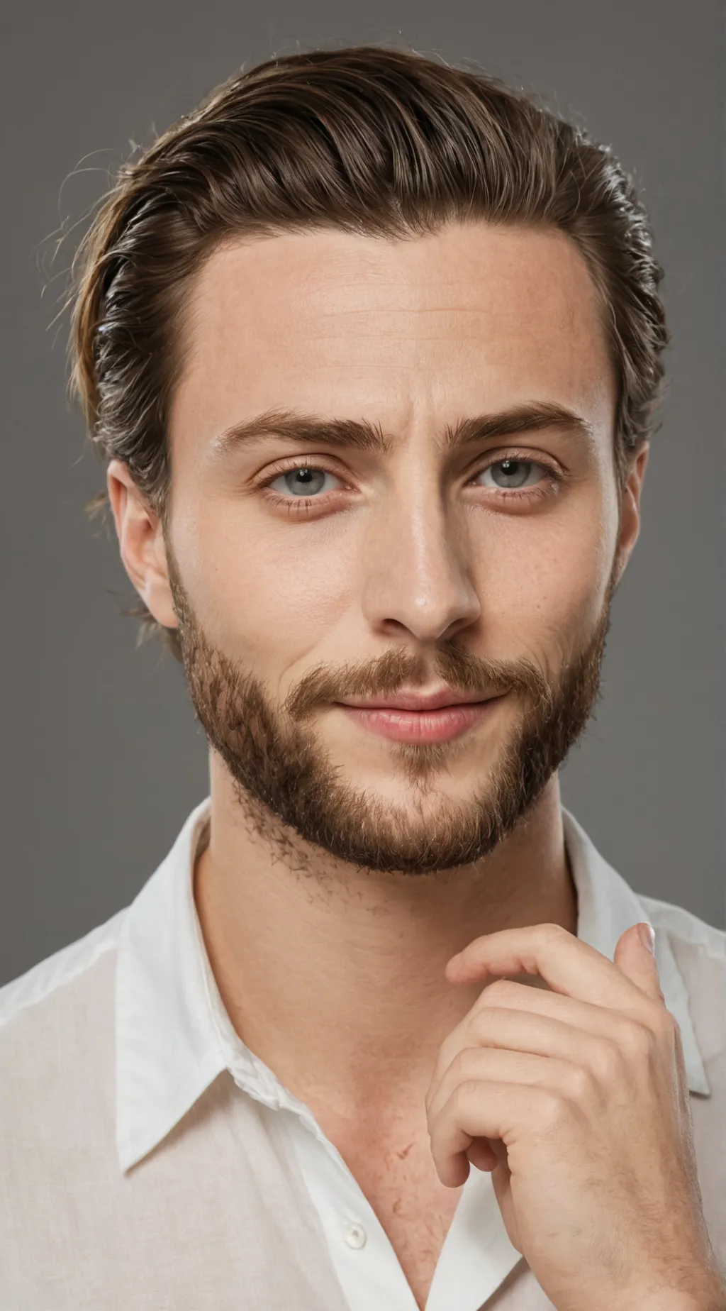 ai character: Aaron T. Johnson  background