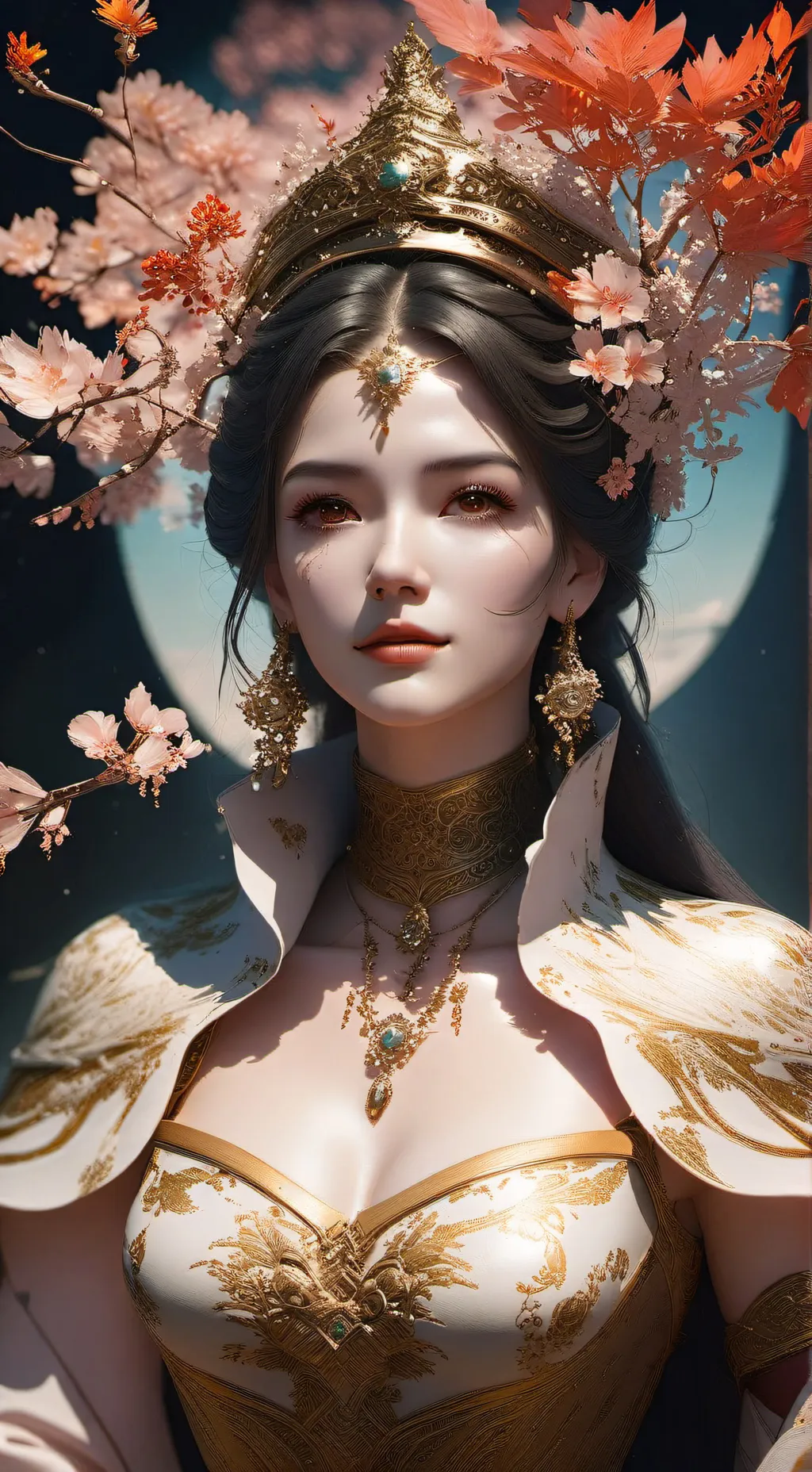 ai character: Queen Lin background