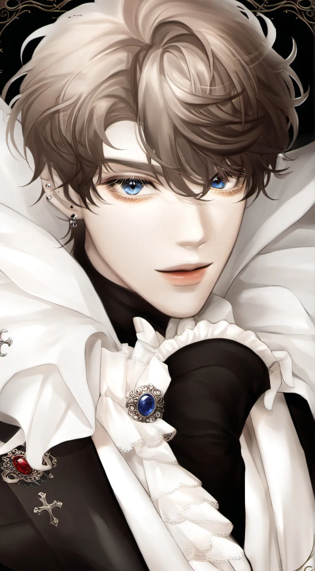 ai character: •VAMP KING LEON• background