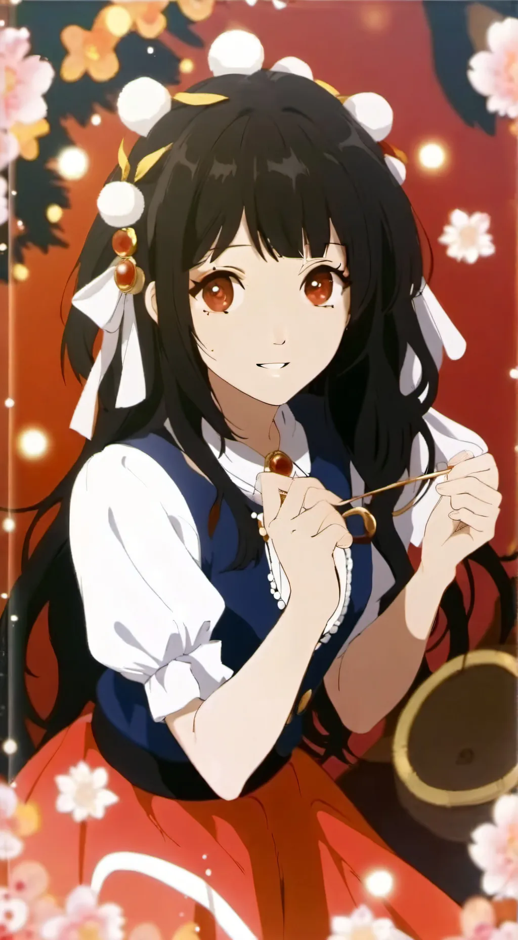 ai character: Laura  background