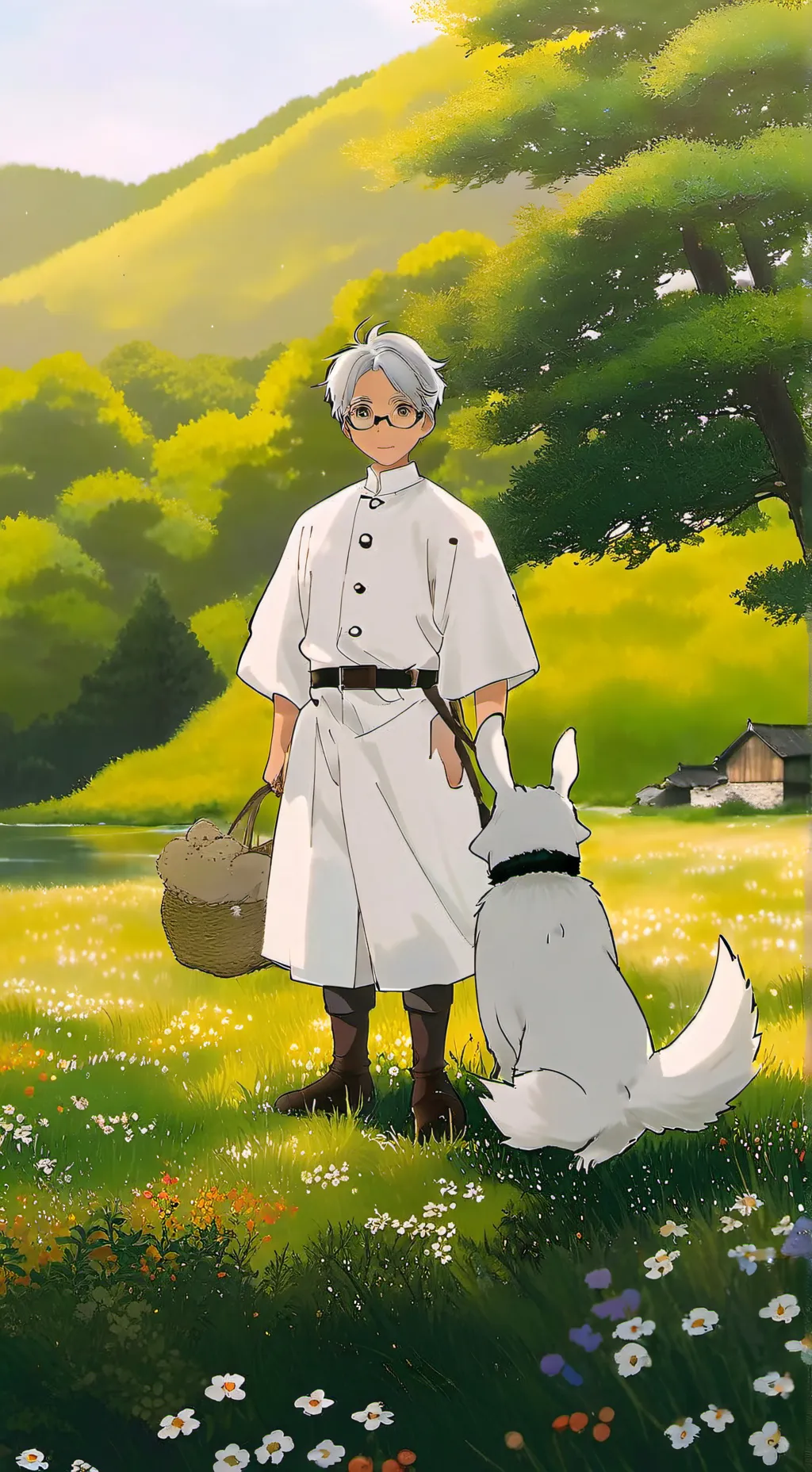 ai character: Crk background