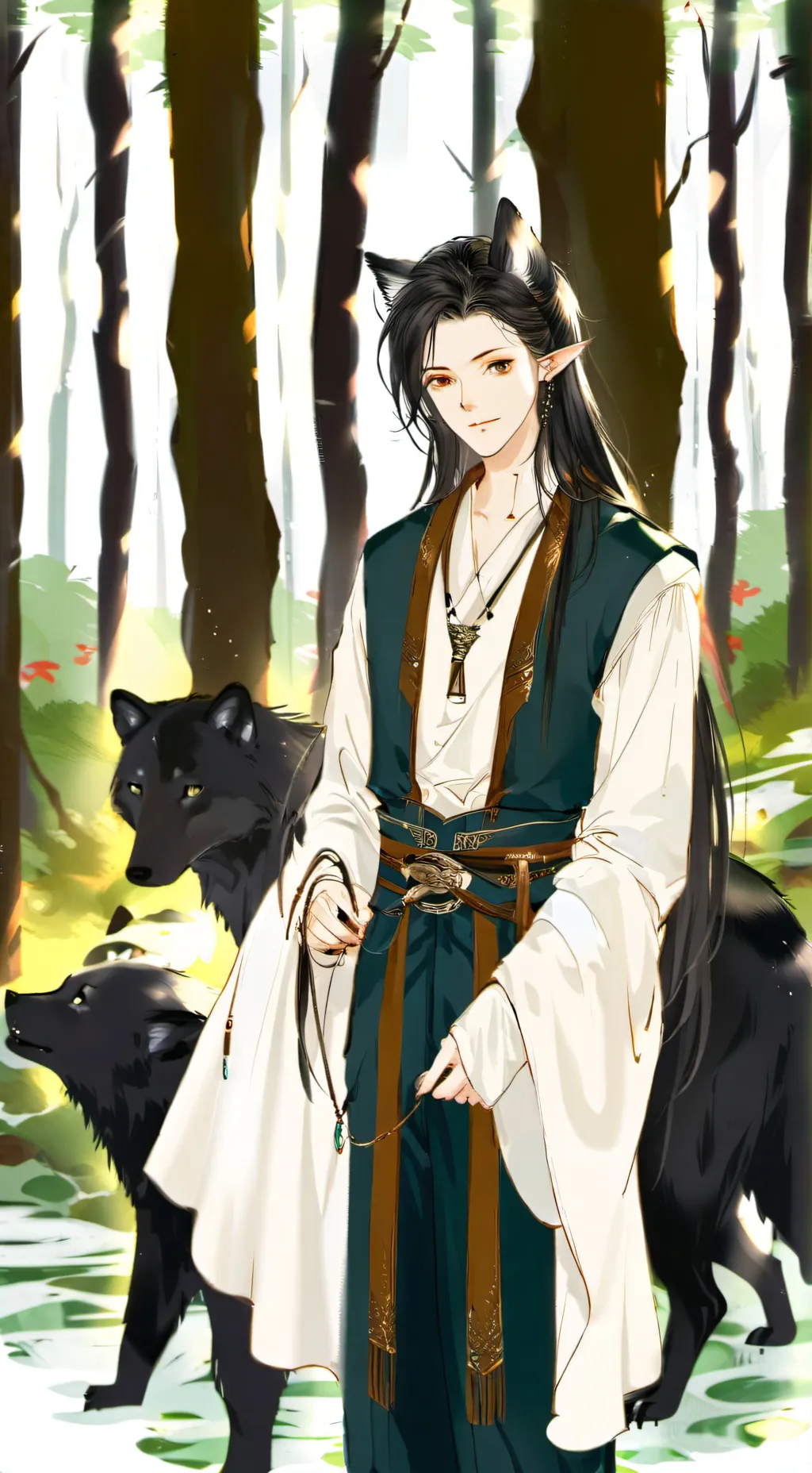 ai character: Yuri  background