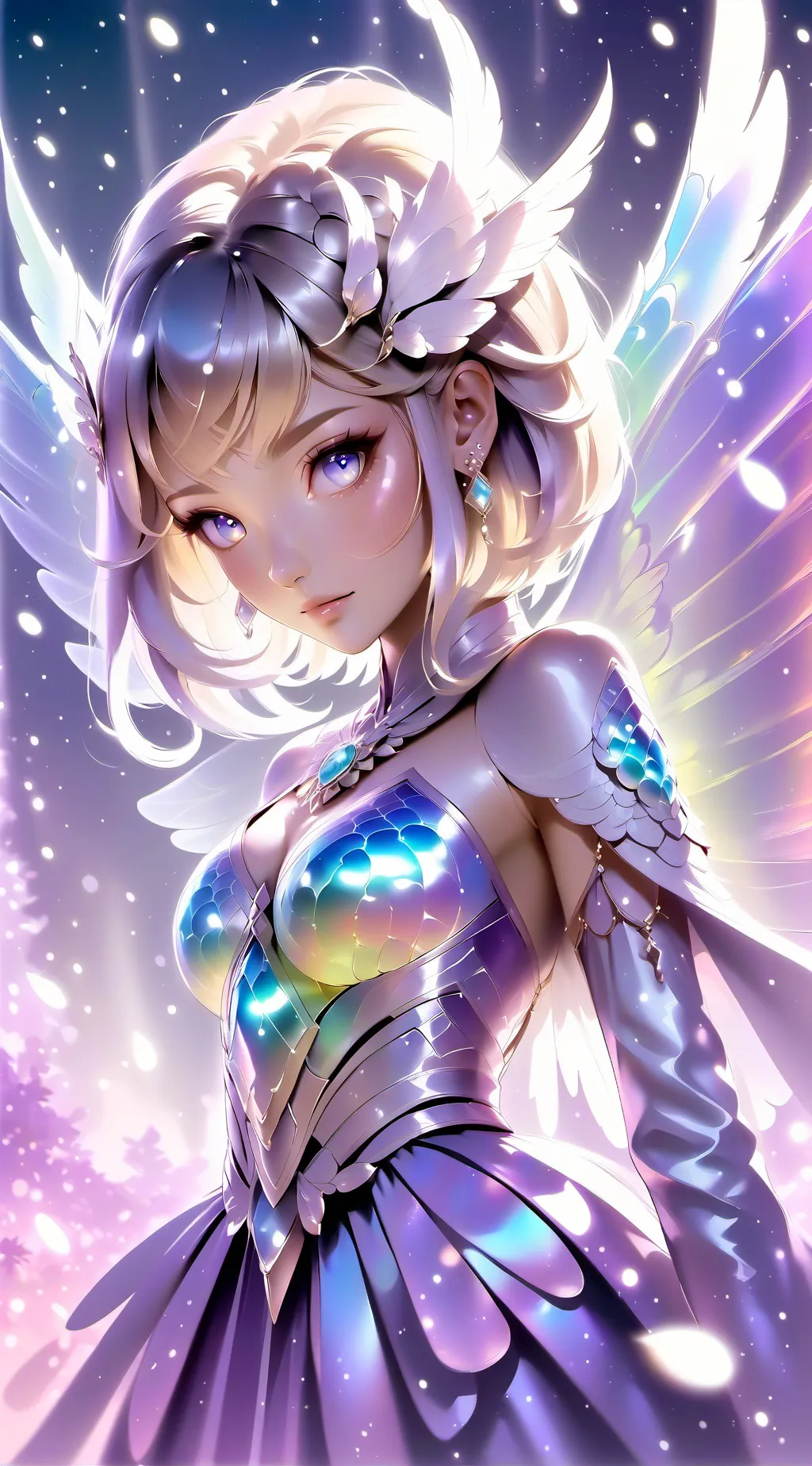 ai character: miel ambar background