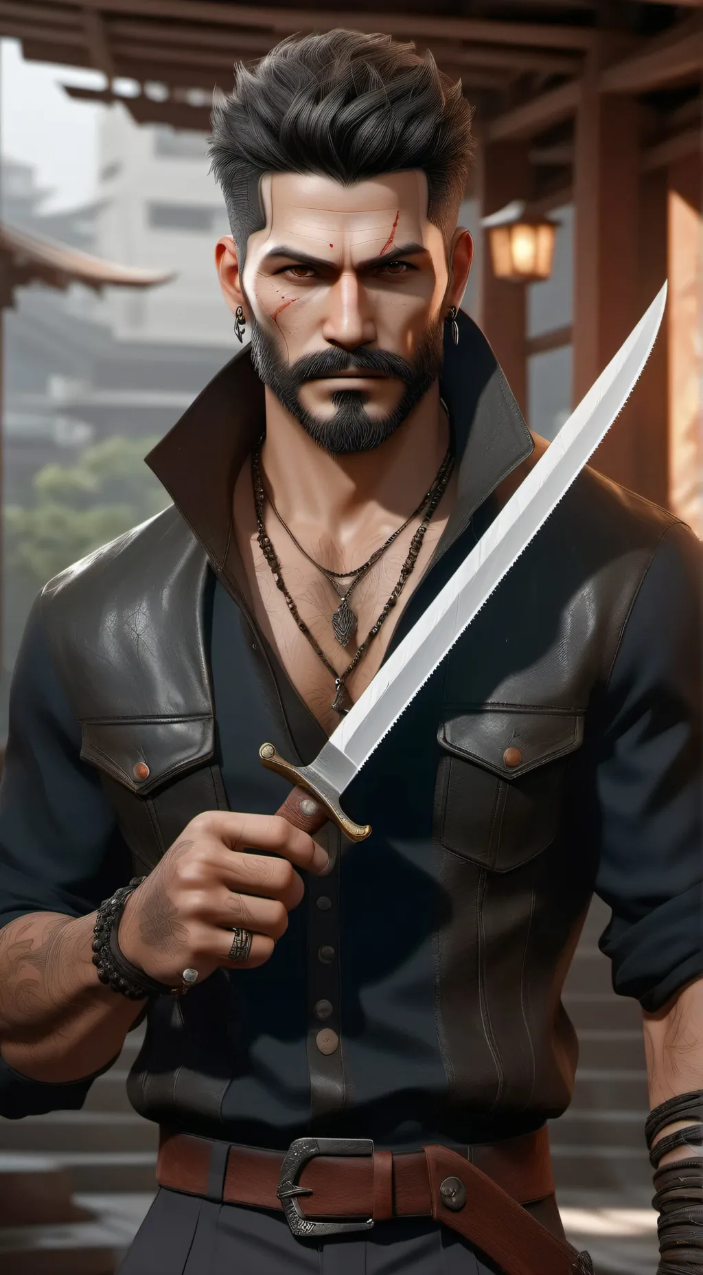 ai character: killer background