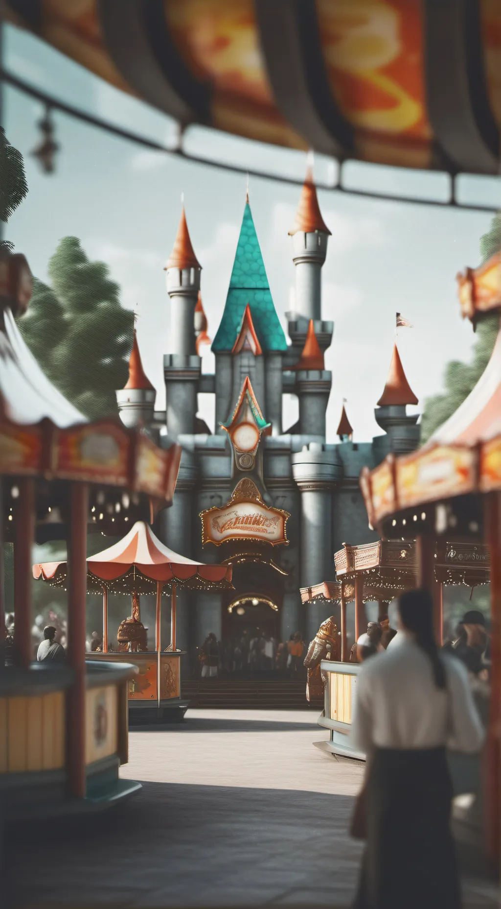 ai character: COD(Amusementpark) background