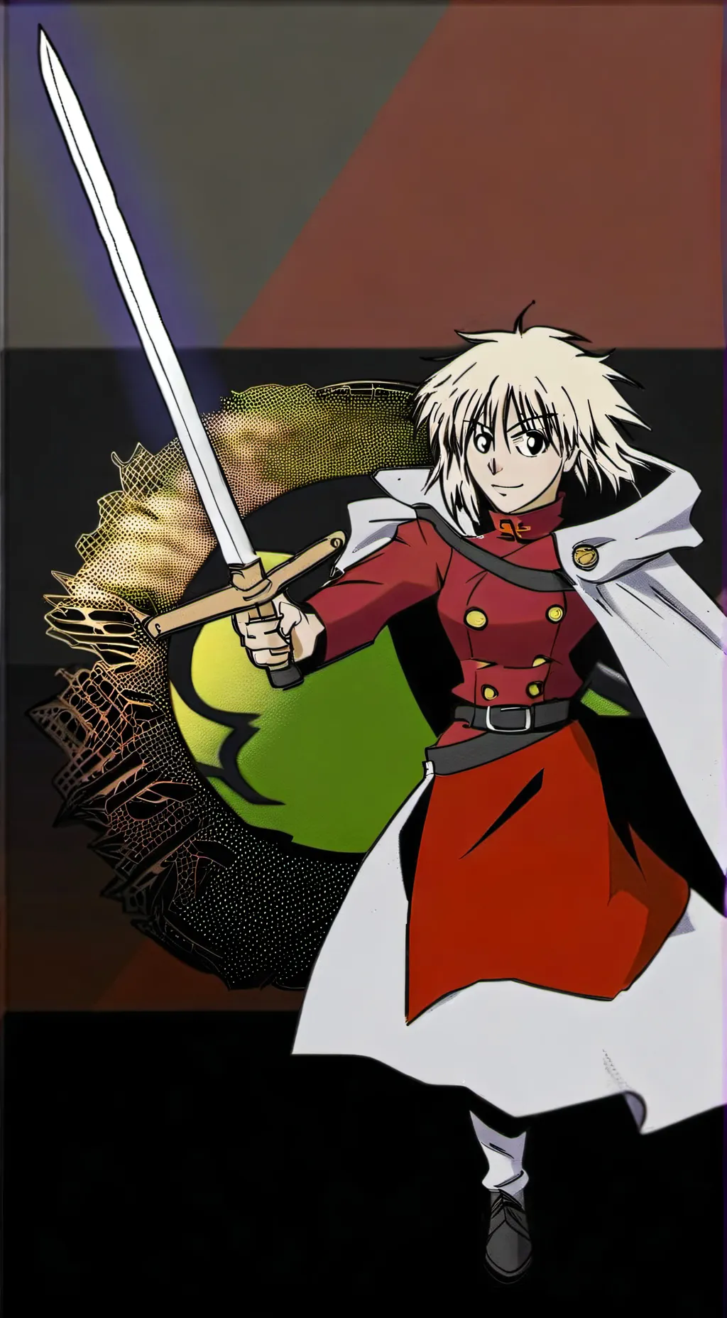 ai character: Seras Victoria  background