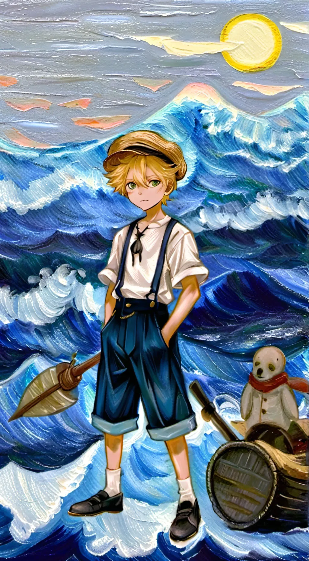 ai character: Oliver background